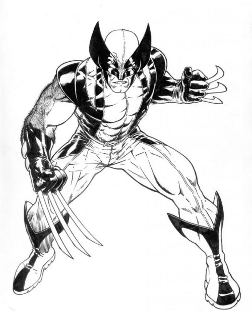 Wolverine Coloring Pages – 006