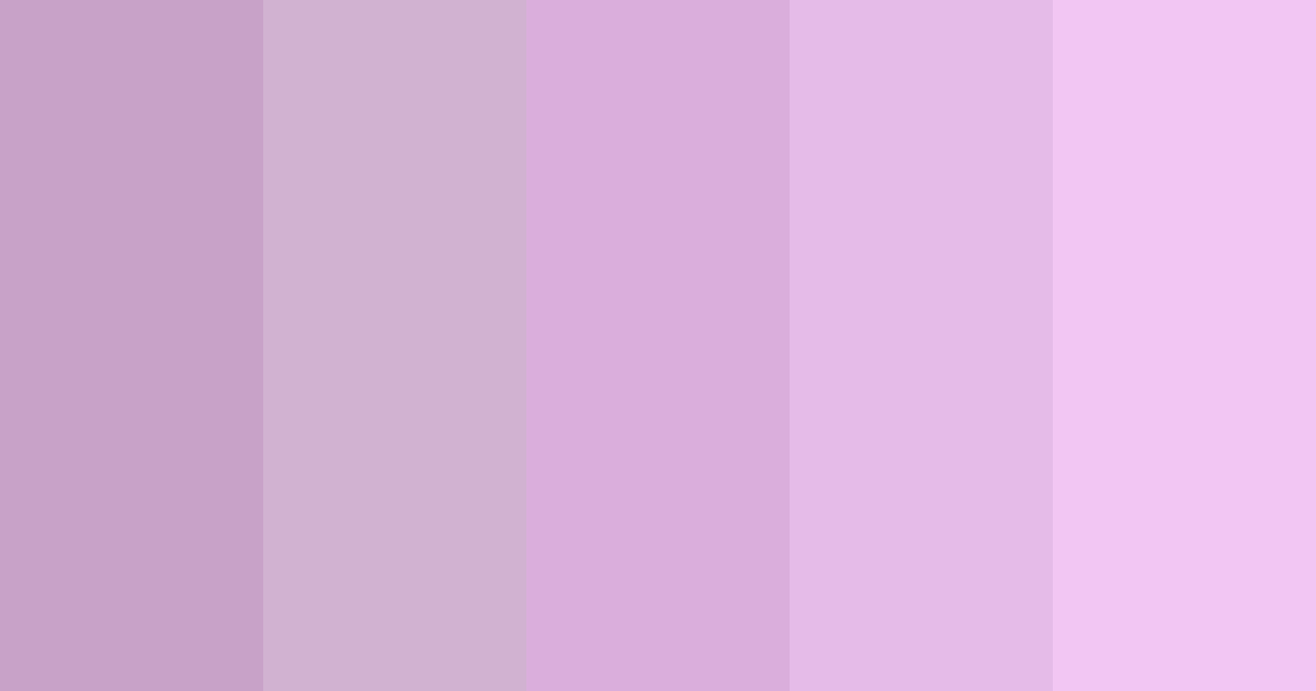 Lilac color palettes