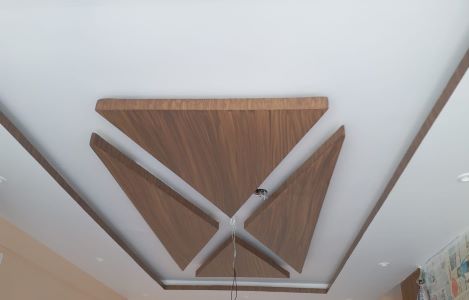 Wooden Triangle Pop Ceiling Colorwale