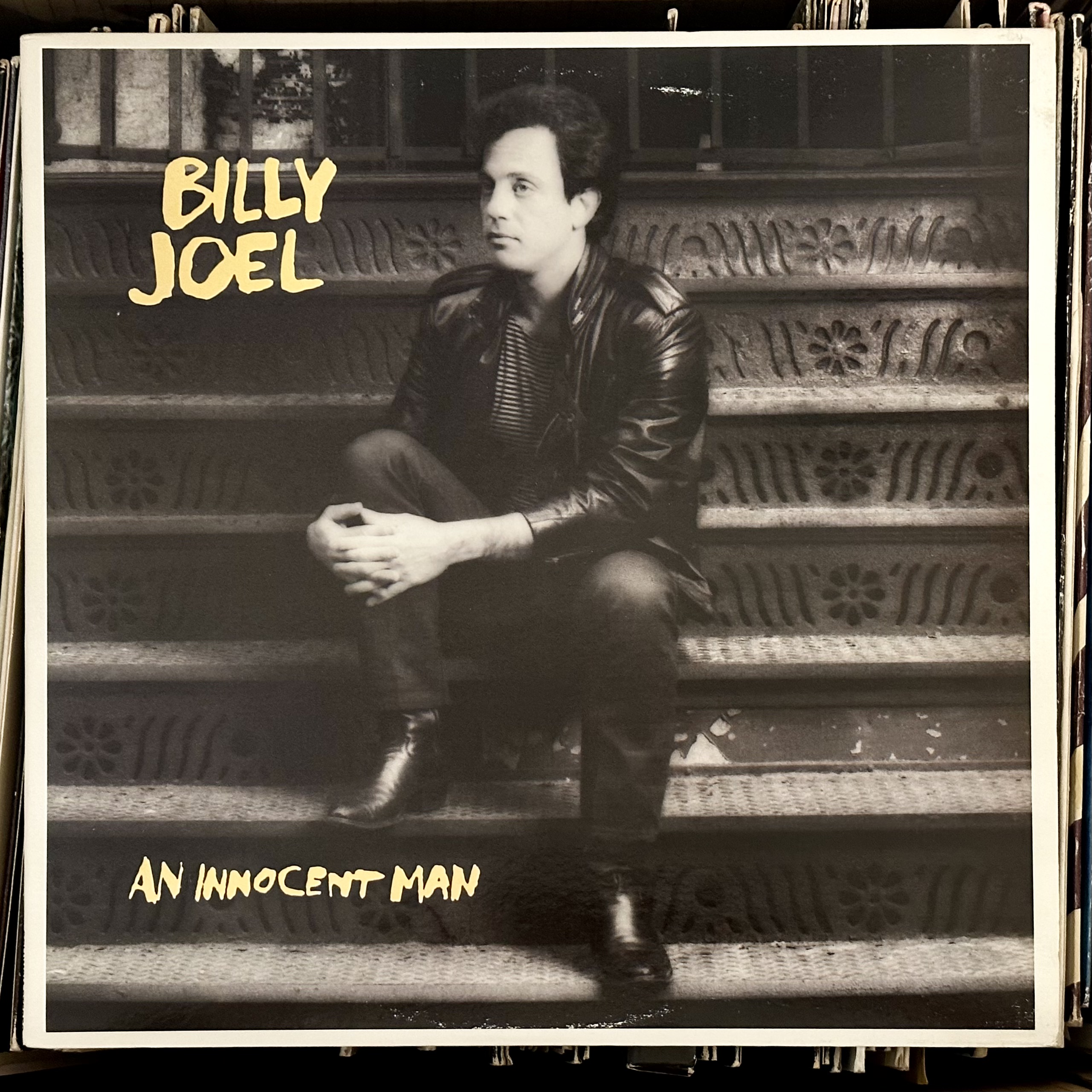 Billy Joel An Innocent Man LP 帯付 y161 An Innocent Man by Billy Joel (Vinyl record album review
