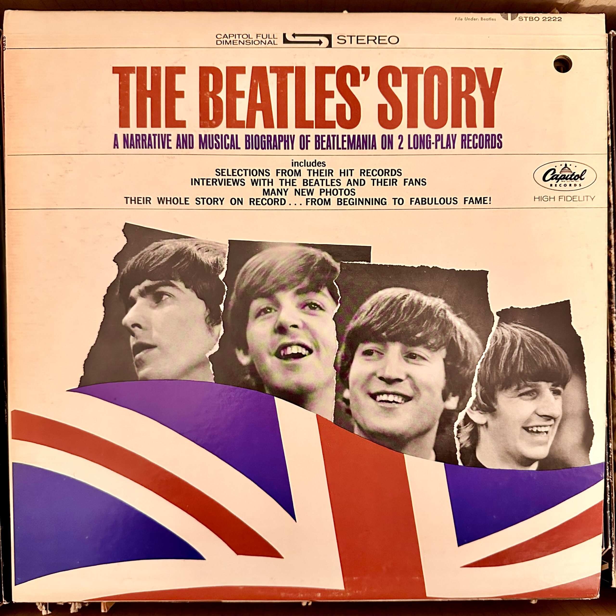 The Beatles' Story (Vinyl record album review) | Colossal Reviews