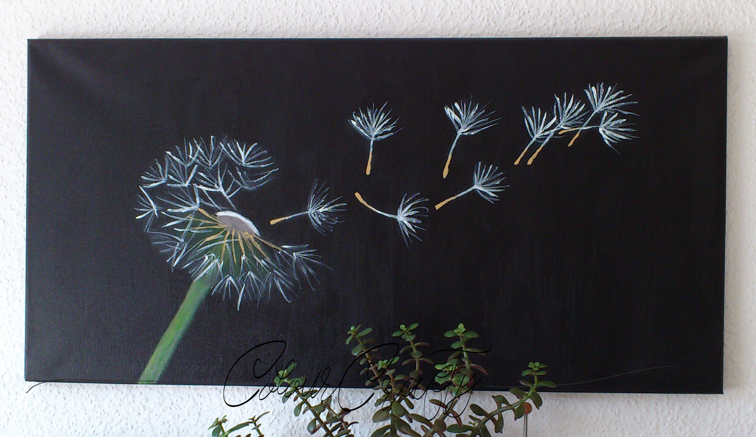 Pusteblumen Malen So Kann Es Gehen Unser Lerntagebuch