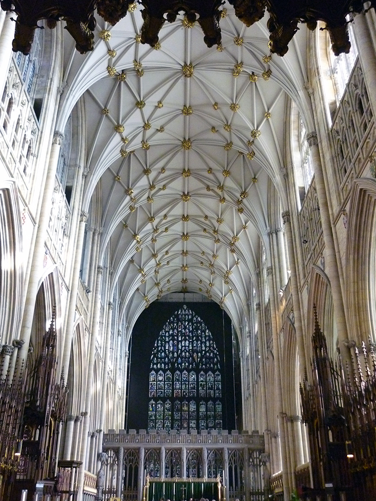 York Minster. Inside