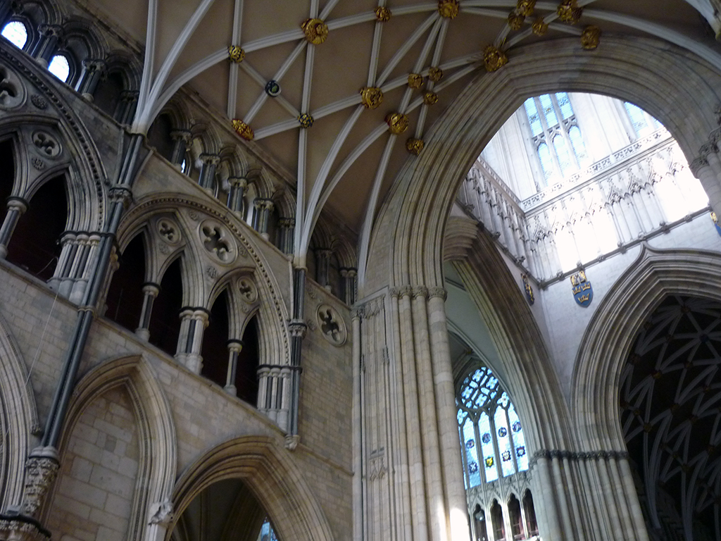 York Minster. Inside