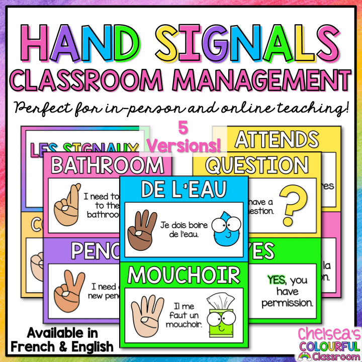Hand Signals - Classroom Management