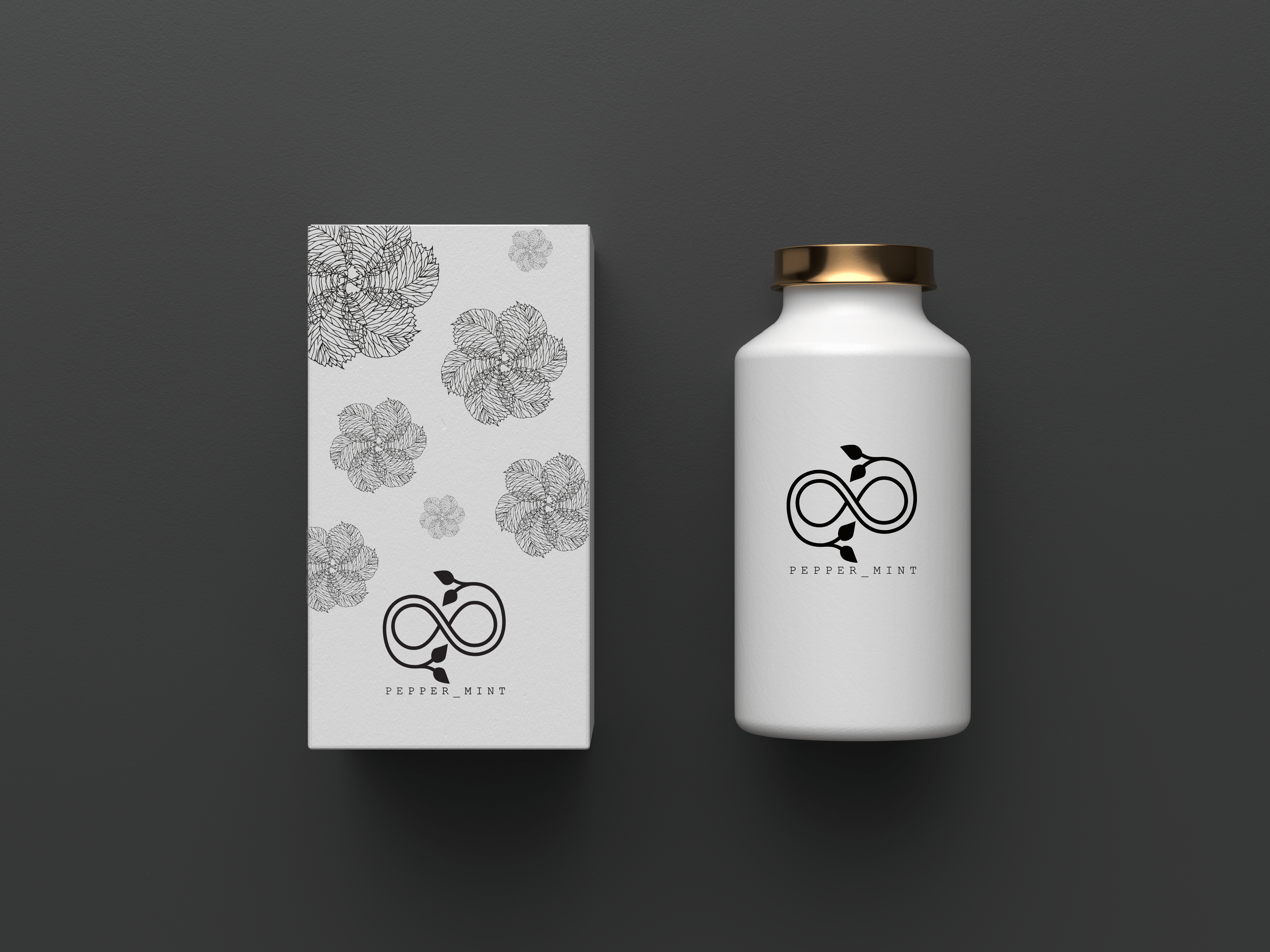 brand identity design including logo, typography, and color palette
