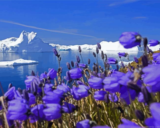 Ice In Spring Paint By Number Kit
