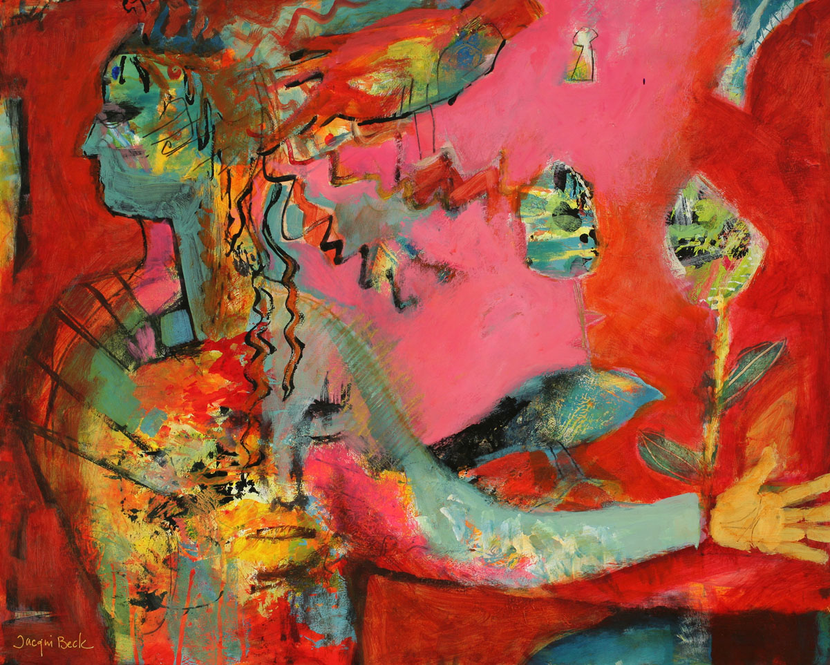 Jacqui Beck | Inattention to Detail | Mixed Media | 19" x 24"