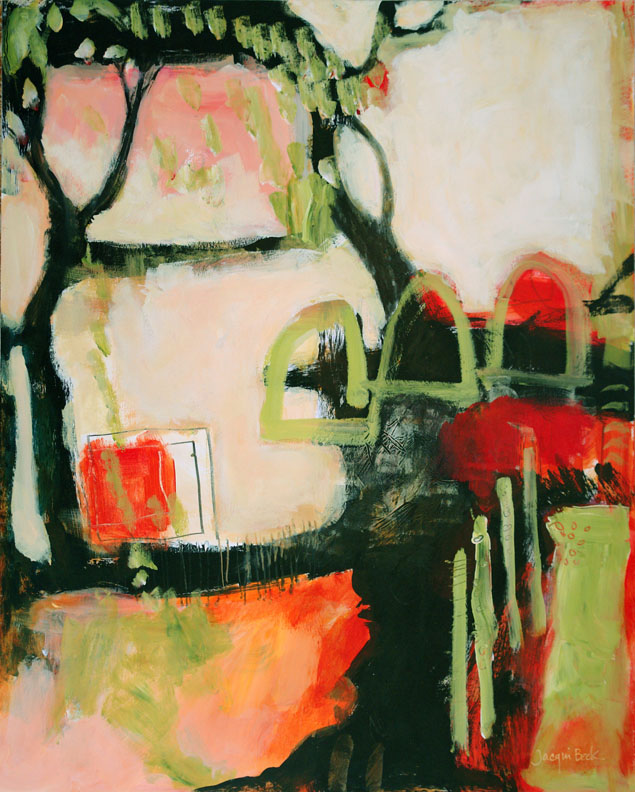 1. Jacqui Beck | Song Tree | Mixed Media on panel | 24x19 | Min Bid $175