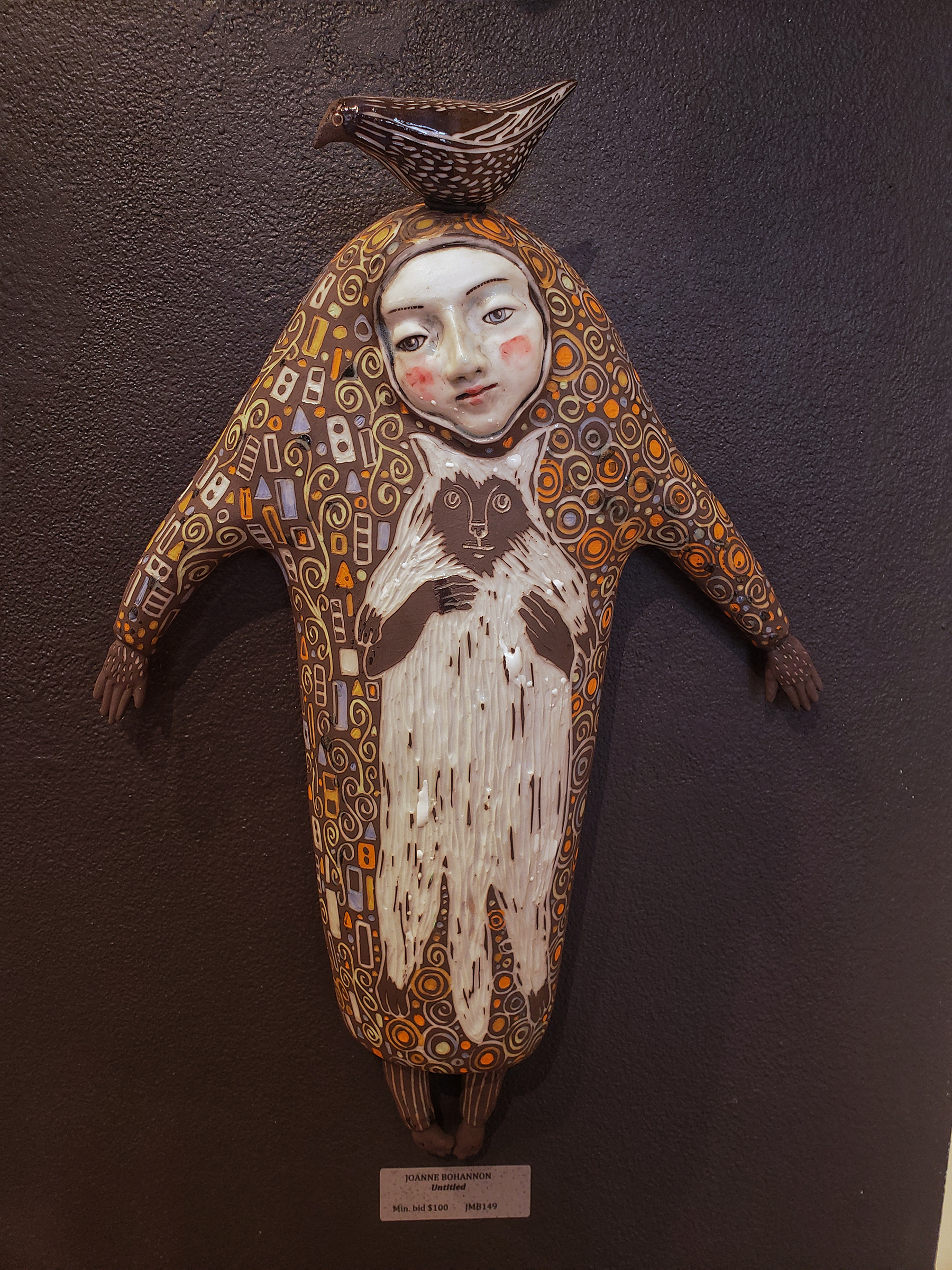 53. Joanne Bohannon | Untitled | Ceramic | 17x10 | Min bid $100