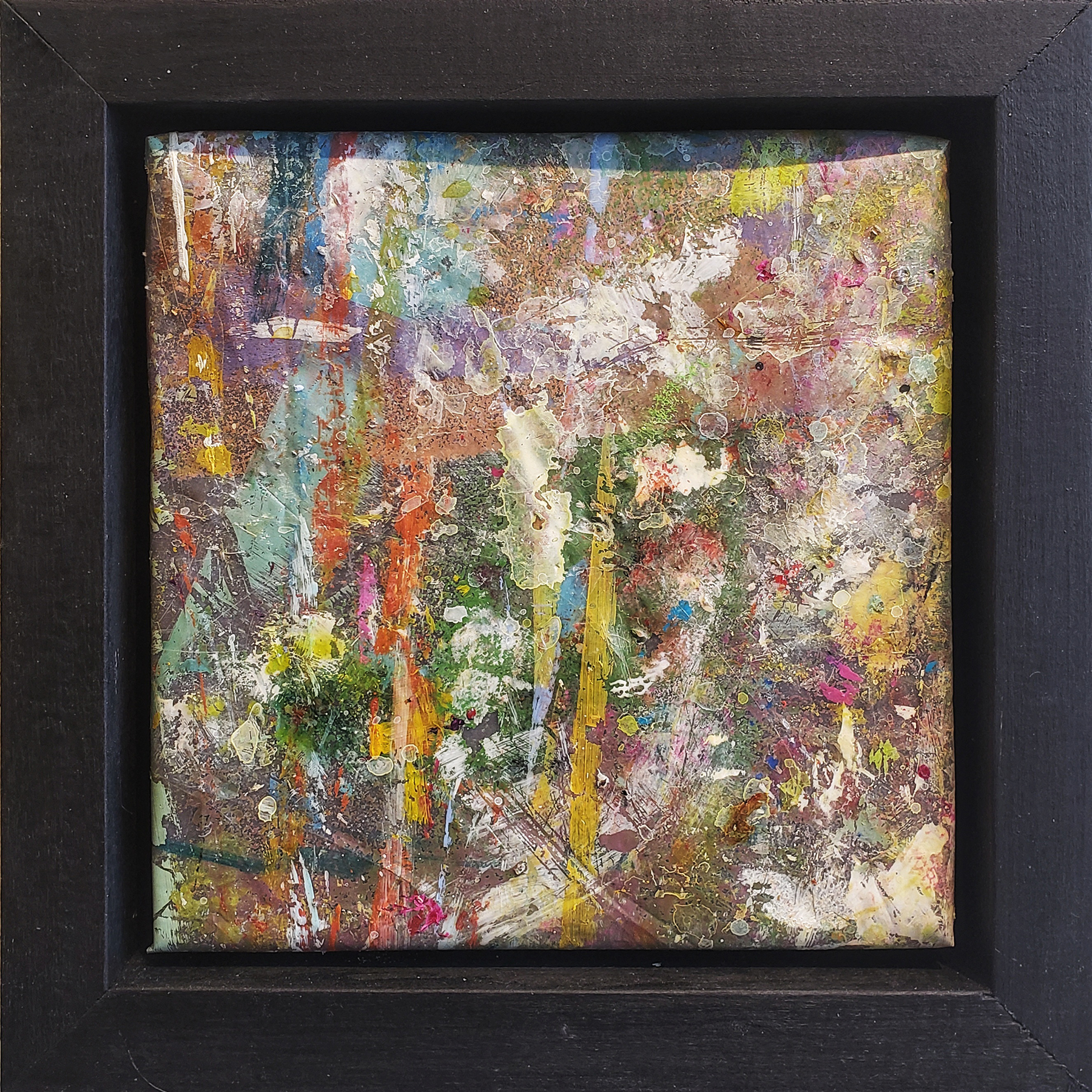 38. Shari Kaufman | Landscape | Acrylic plastic | 8x8 | Min bid $65