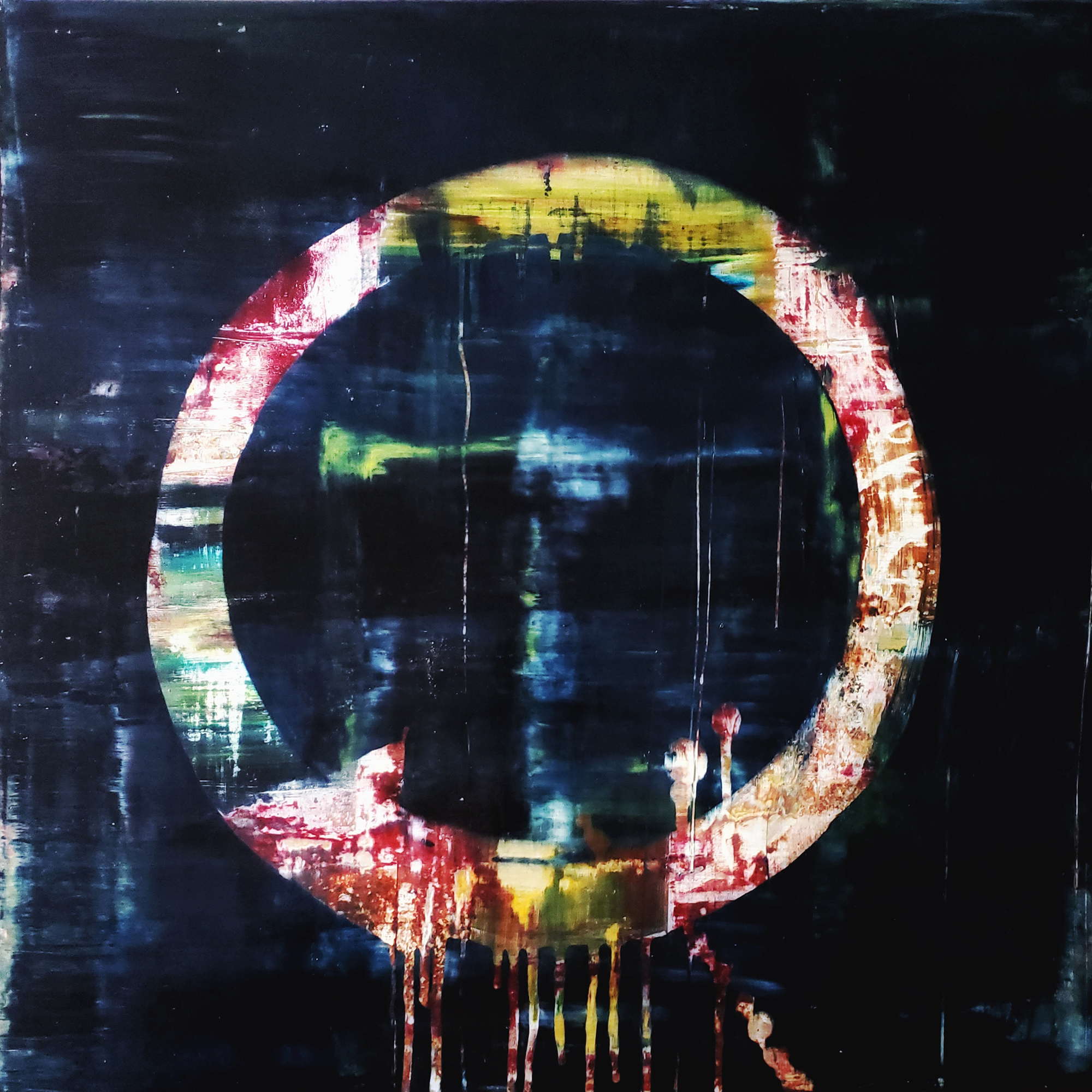 3. Eliaichi Kimaro | Begin Again | Oil & cold wax | 18x18 | Min bid $475