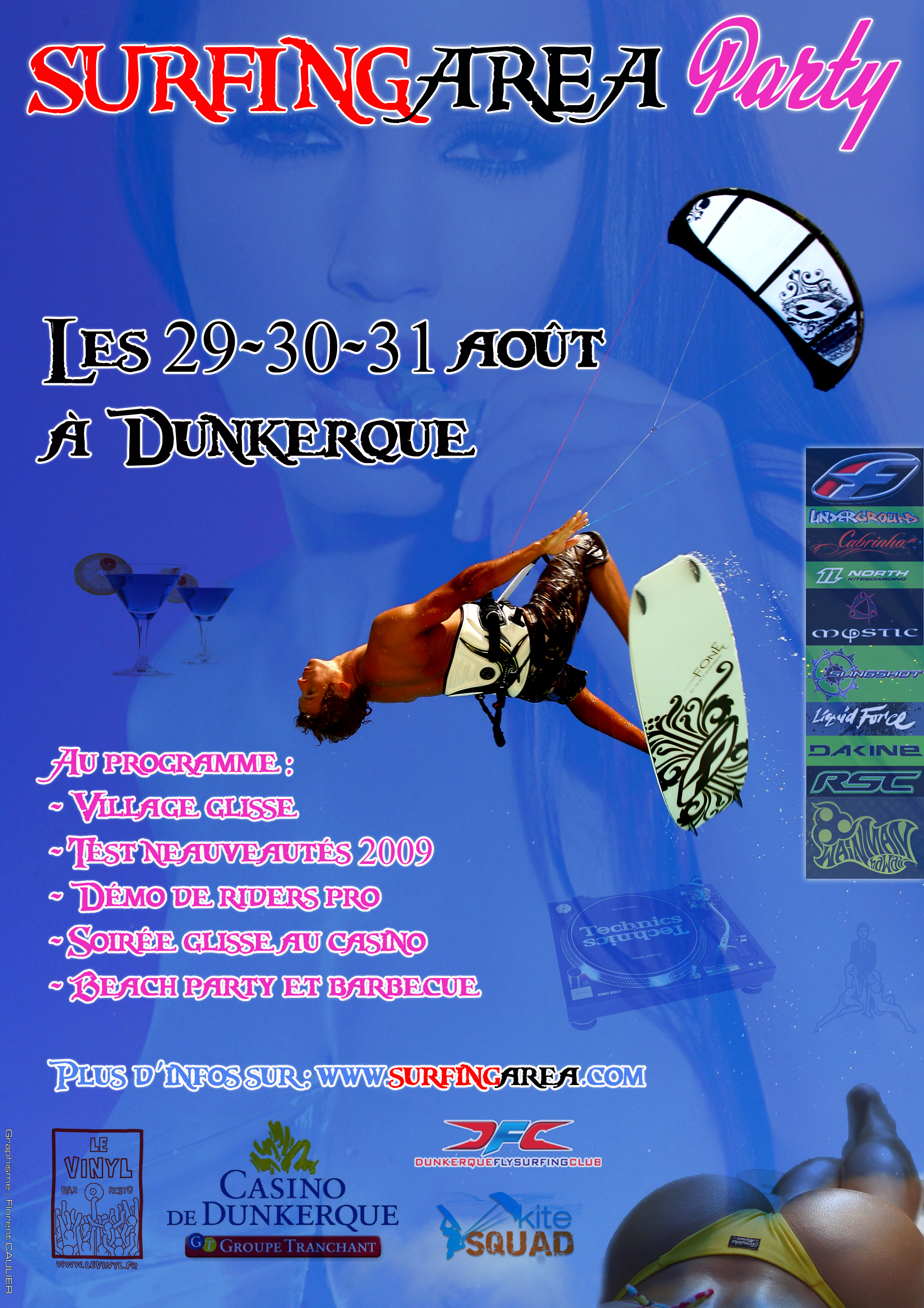 Affiche Surfingarea Party
