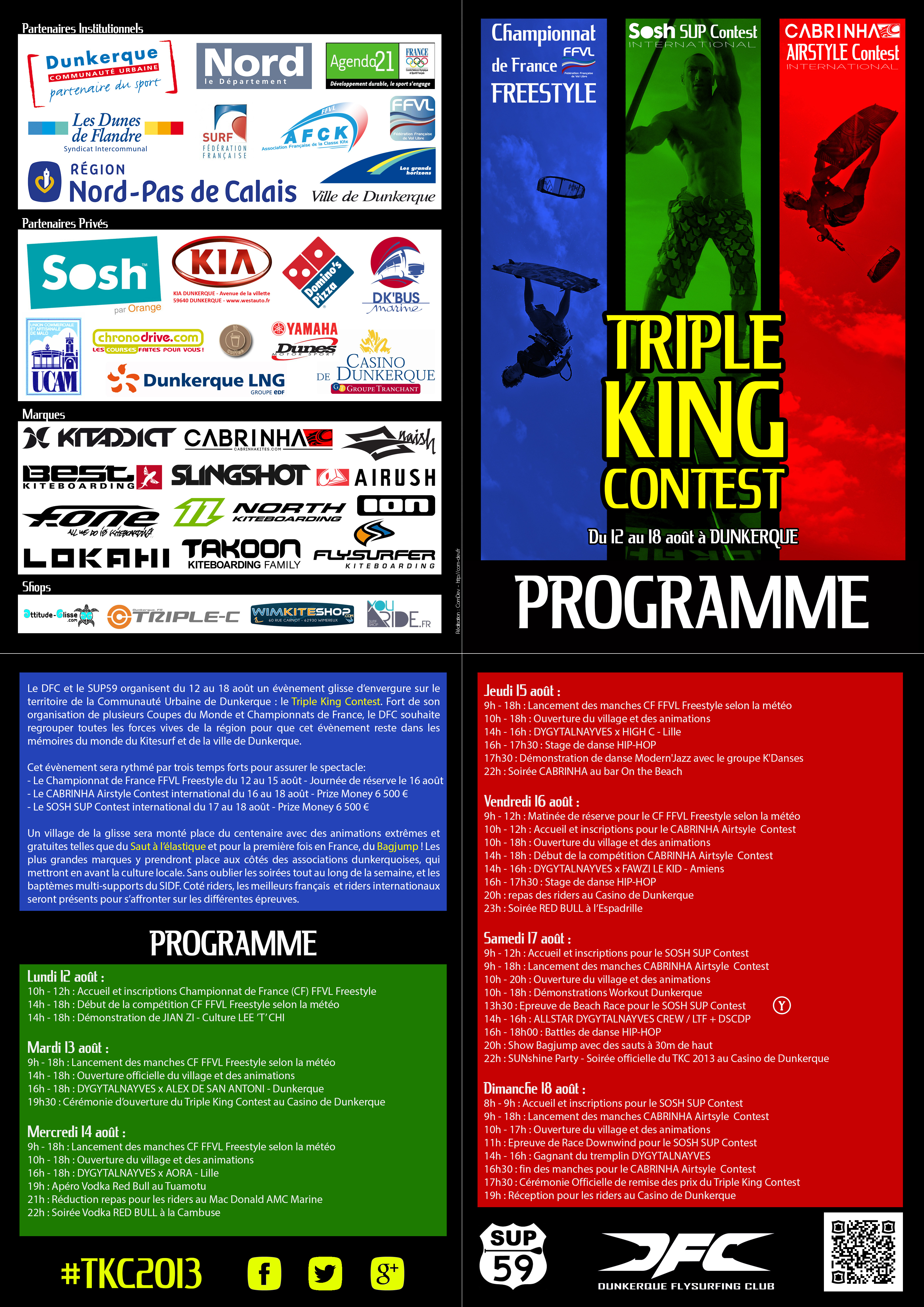 Programme Officiel du TKC 2013
