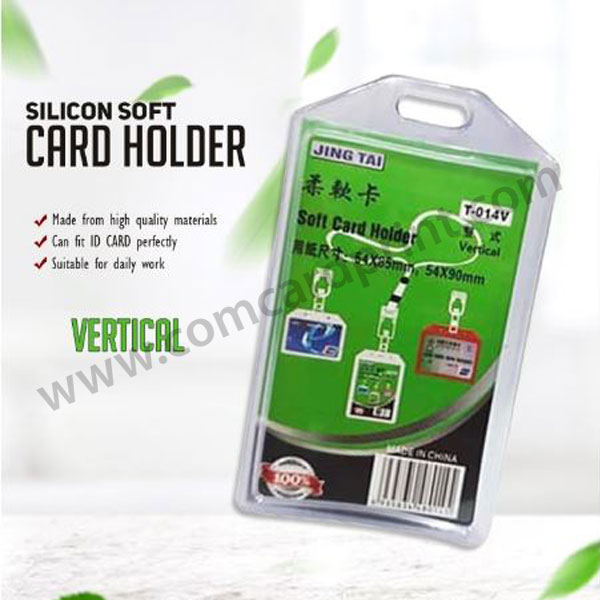 [VERTICAL] 5 pcs. JINGTAI DoubleSided Jelly ID Case / ID Holder / ID