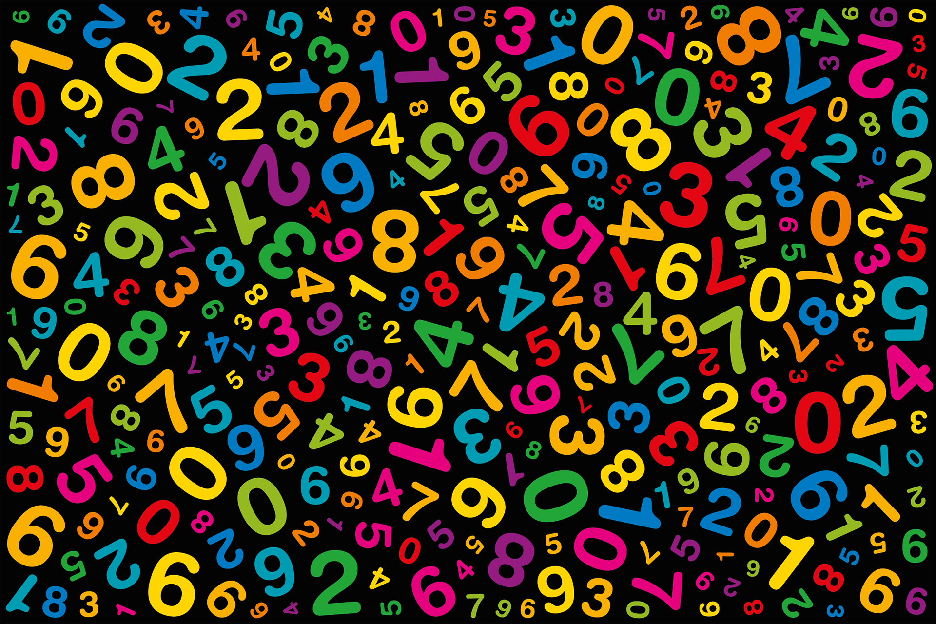 The Numbers - Premium Gradient Background Gallery - Full HD