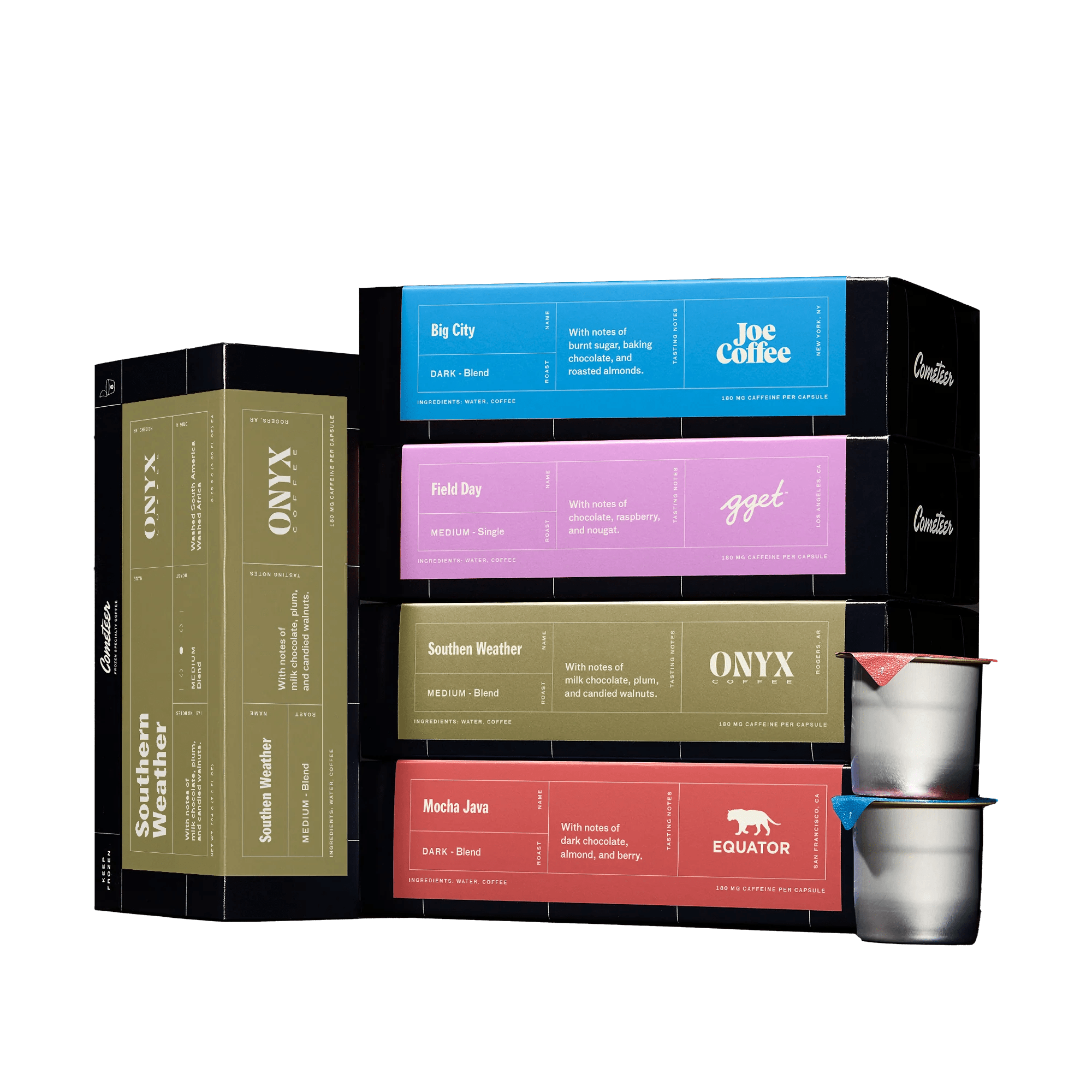 Medium Dark Decaf Office Box Cometeer - Colorful Pictures - Creative 4K Collection