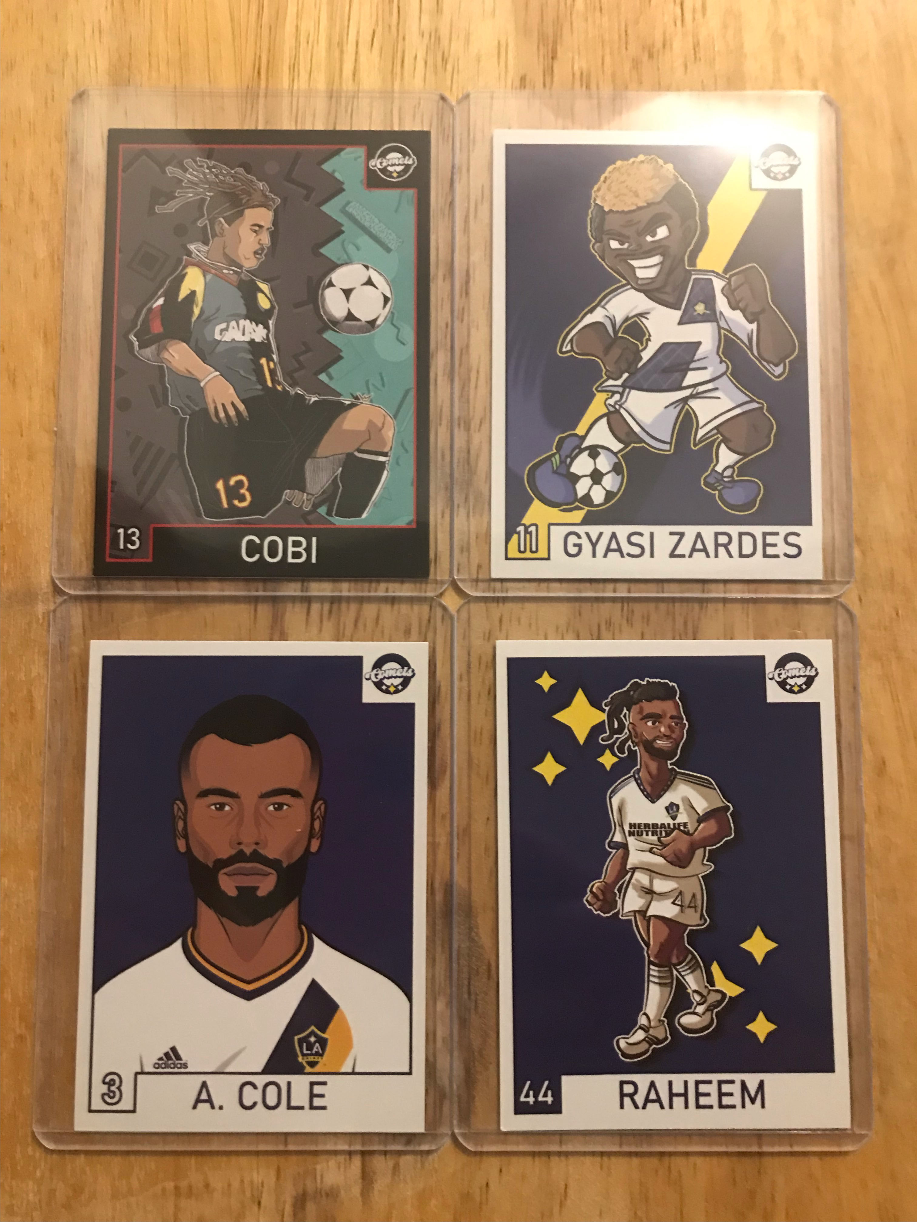 Black History League Trading Cards (4 Pack) - Wave 1