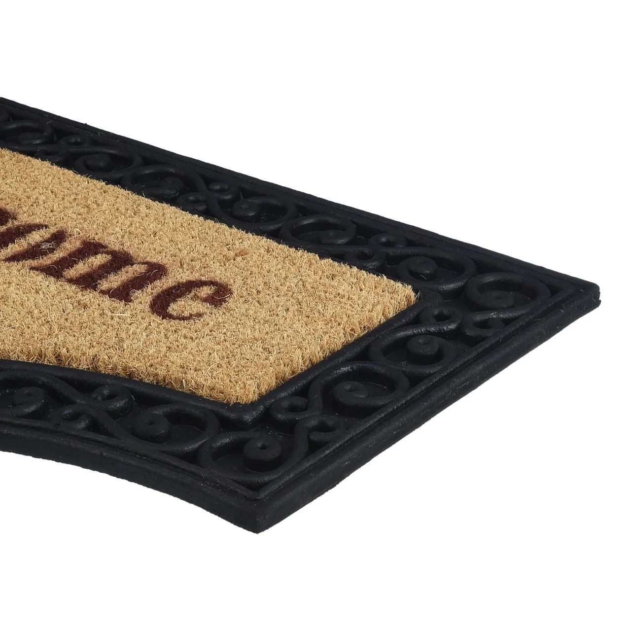 parabola coir and rubber mat