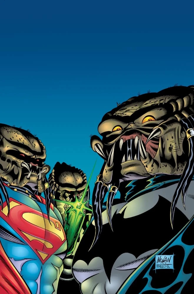 5 Predator Crossovers That Proved Who Was The Best Hunter ComicBook Com JLA Vs. Predator Comic Image 
