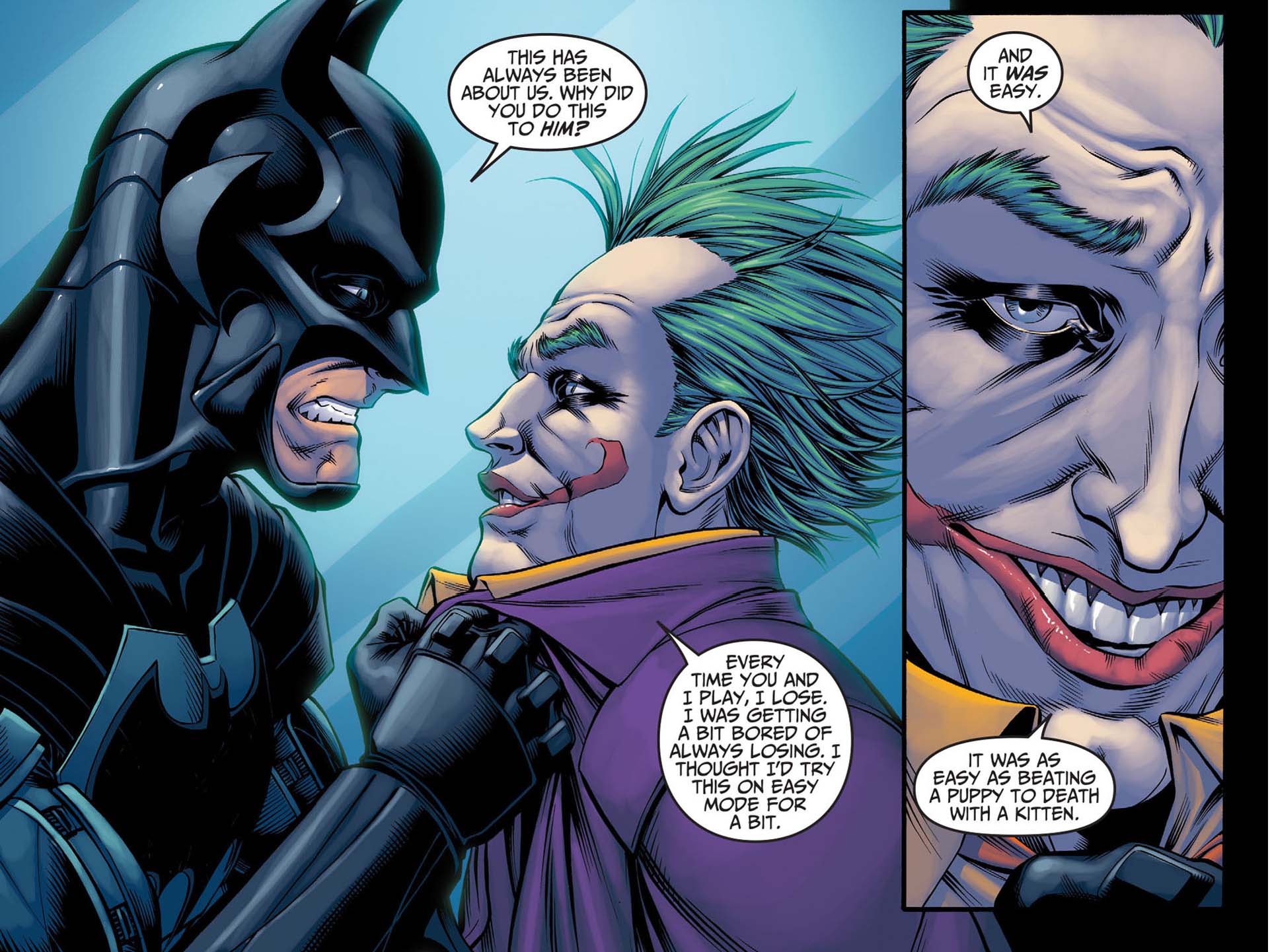 Batman Interrogates The Joker Comicnewbies