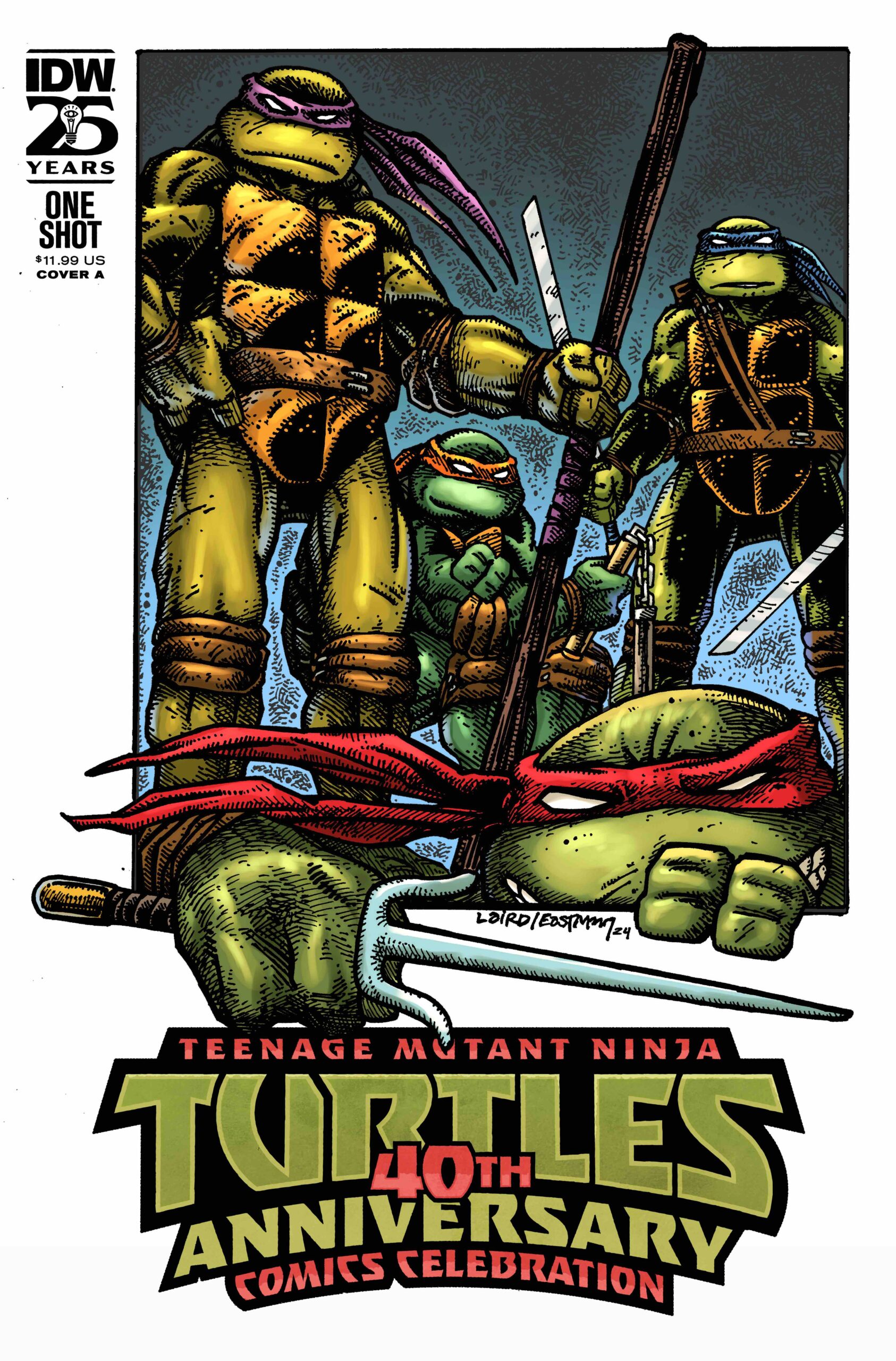 IDW Celebrates TMNT 40th Anniversary With A Special One-Shot