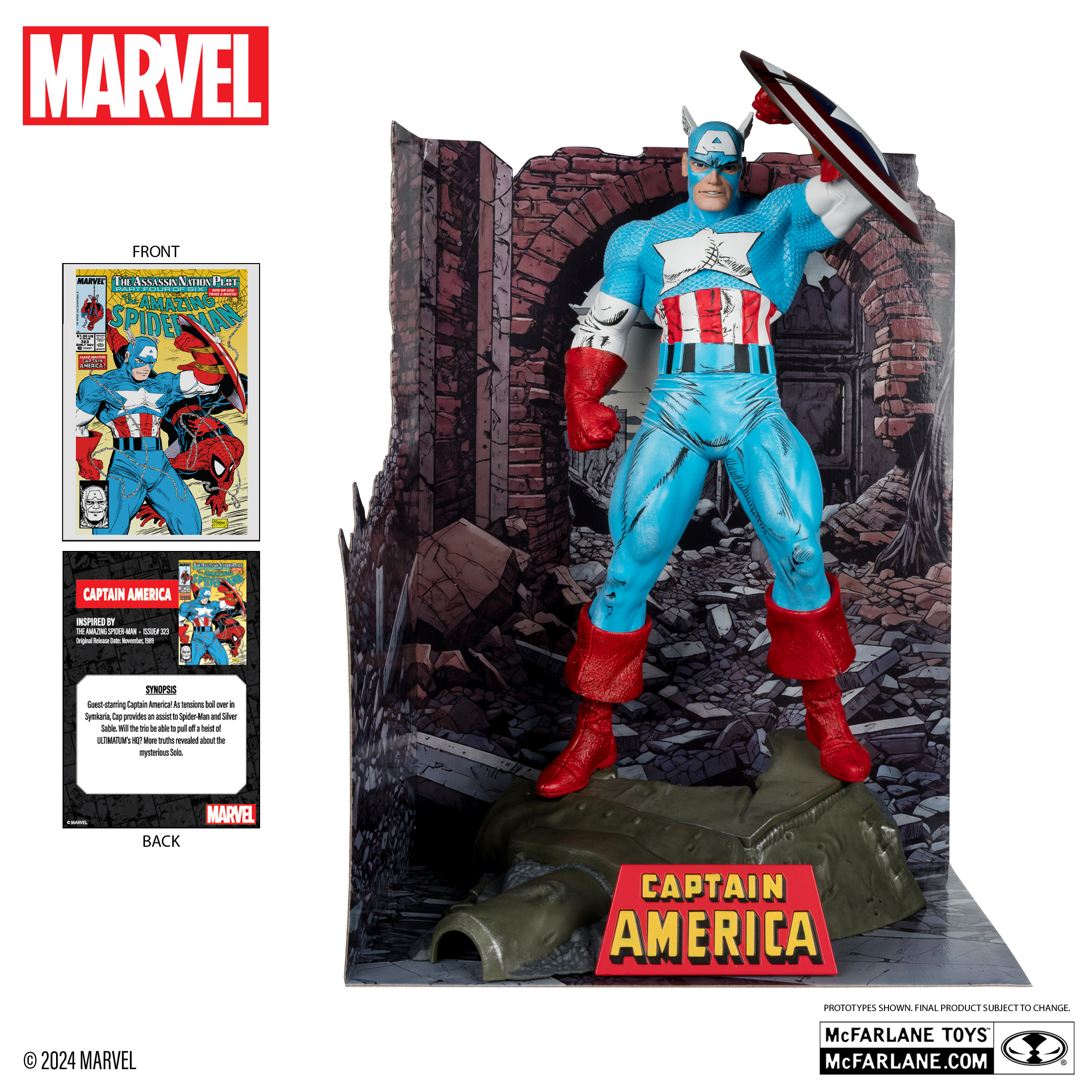McFarlane Toys マーベル コロッサス 新品 マーベル・コミック』 1／10スケール 「シーン・フィギュア」 ＃024