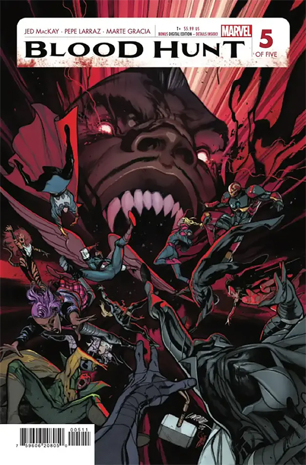 Trading The Devils That You Know– Reviewing 'Blood Hunt' #5 – COMICON
