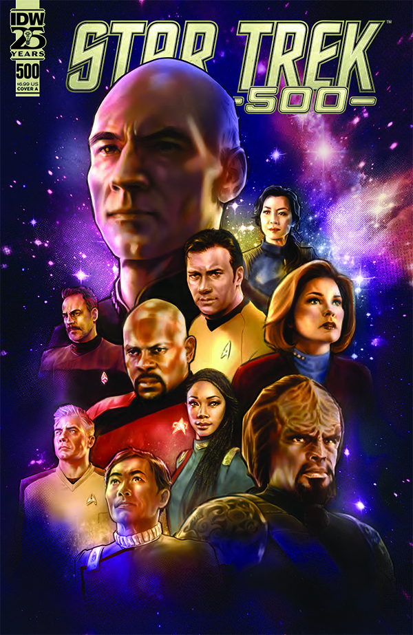 These Are The Continuing Voyages: Reviewing 'Star Trek' #500 – COMICON
