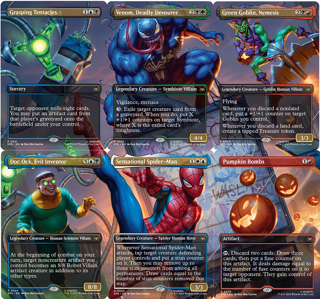 Toy Fair — 'Magic: The Gathering/Marvel Spider-Man' Swings Onto