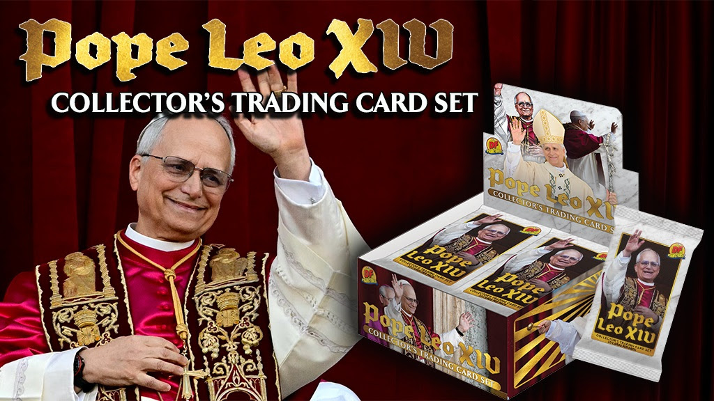 thumbnail image 2 of 2025 Pope Leo XIV Vatican City Commemorative Trading Card – Collectible In Top Loader, Made In USA 2 of 4