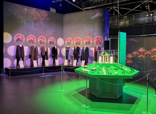 Comic-Con Museum: Doctor Who exhibit