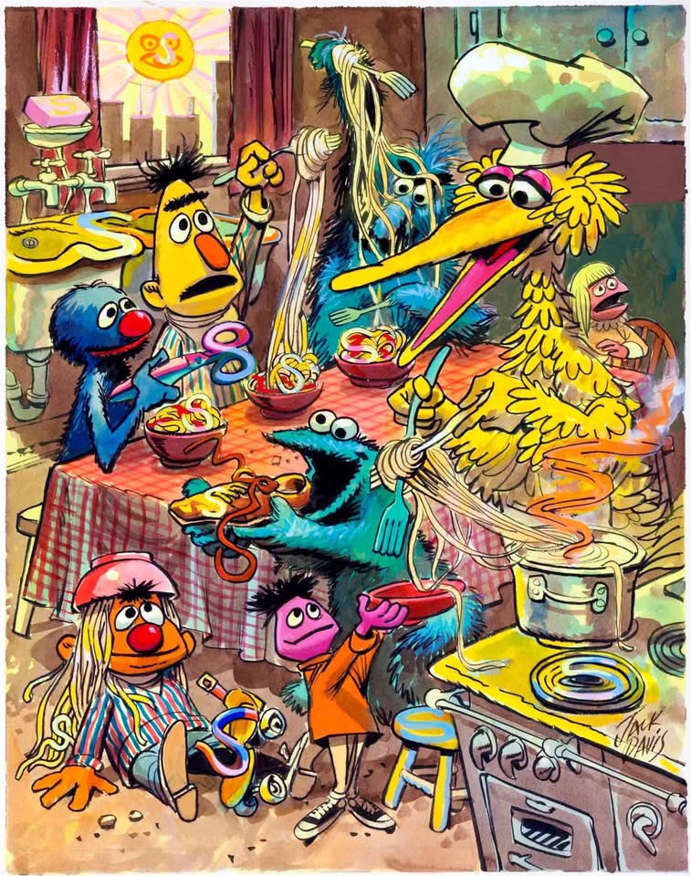 Art For Art's Sake #329: Jack Davis Does 'Sesame Street' – COMICON