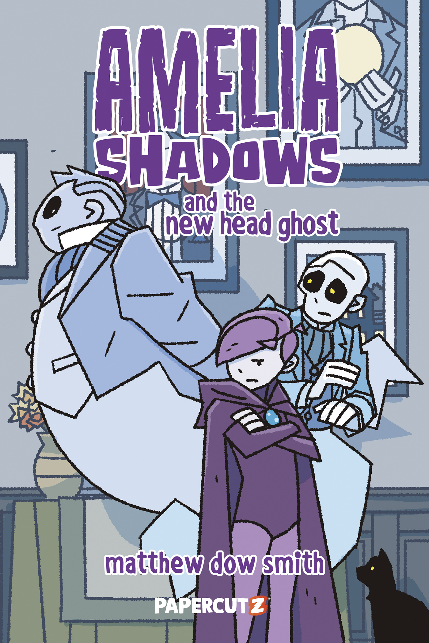 Papercutz Announces 'Amelia Shadows And The New Head Ghost' For