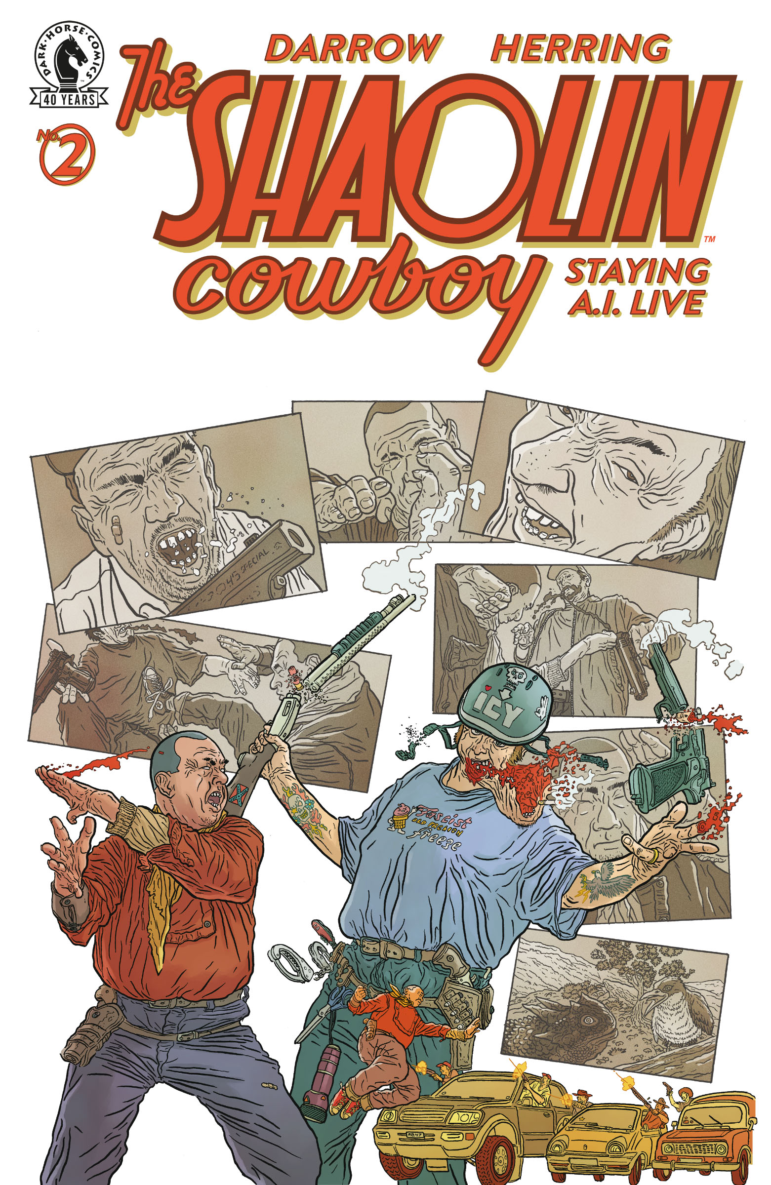 Advanced Review — Darrow Raises Sophomoric Humor To New Heights In ‘The Shaolin Cowboy: Staying A.I.Live' #2