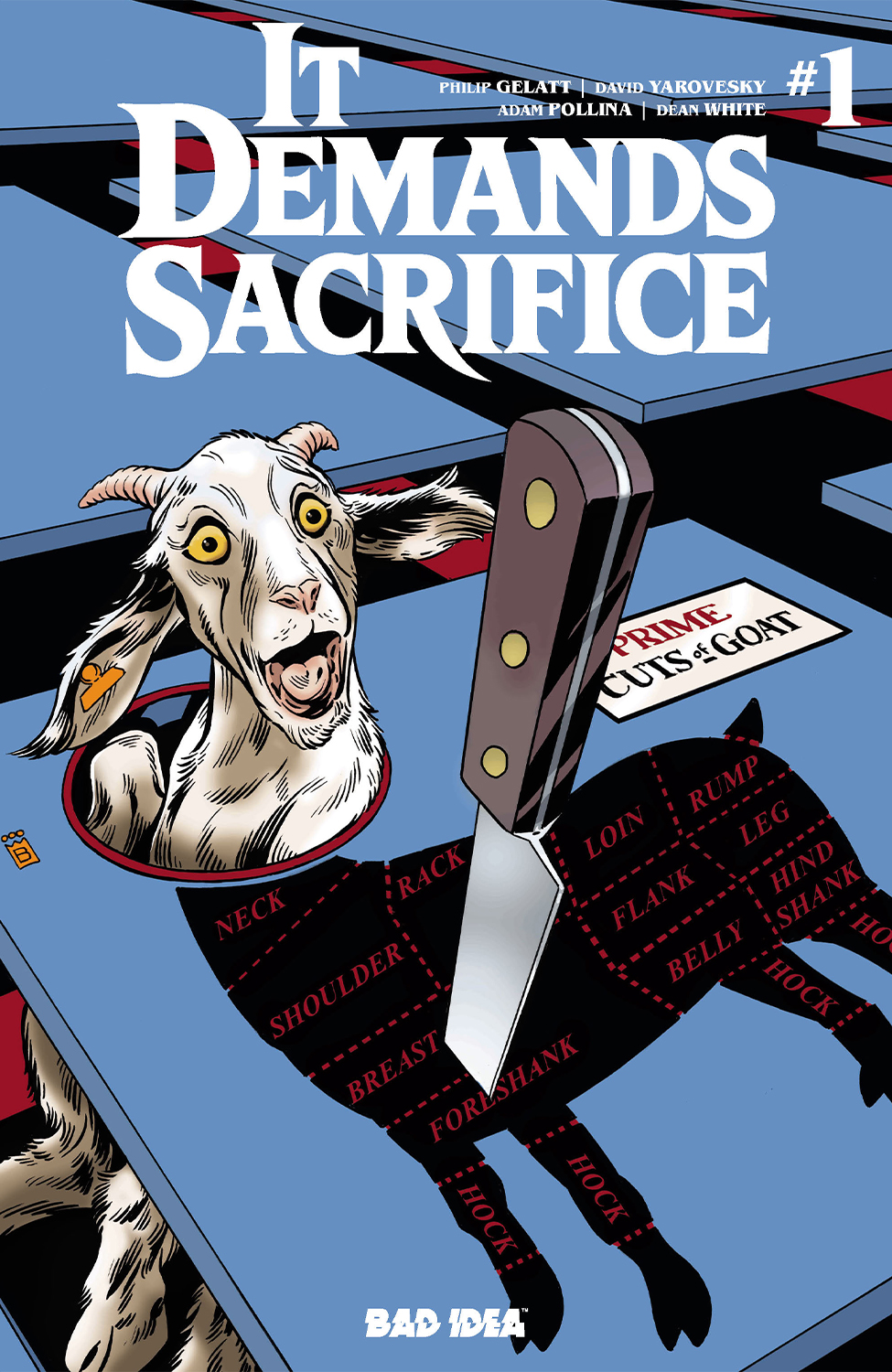 Bad Idea Reveals More Variant Covers For ‘It Demands Sacrifice' #1 And A New Sneak Peek