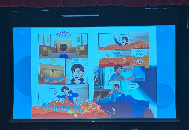 The Shining inspired panels from Choi Meets World