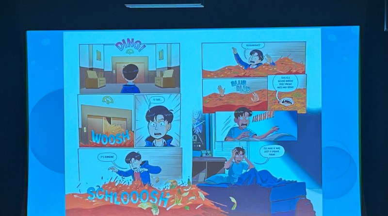 The Shining inspired panels from Choi Meets World