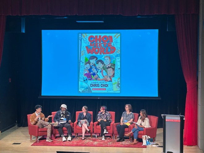 Scholastic NYCC 2026 panel - Choi Meets World