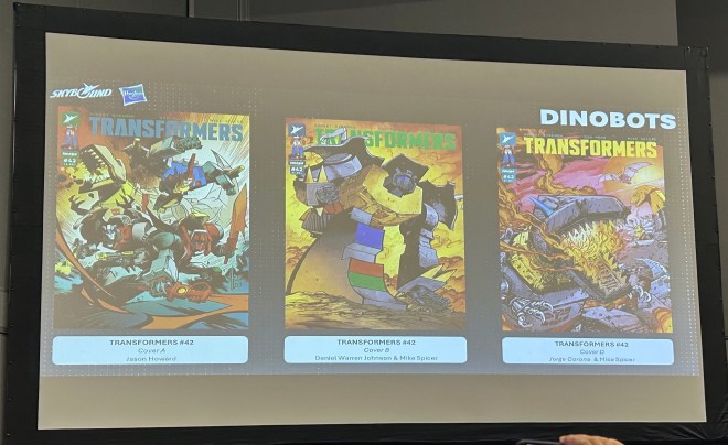 NYCC 2026 Energon Universe panel - Dinobots