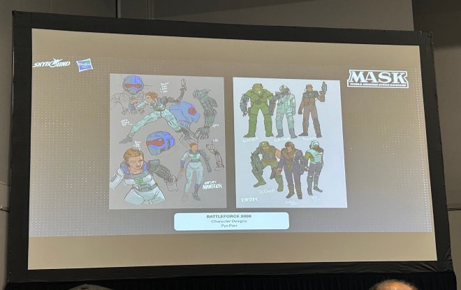 Battle Force 2000 from M.A.S.K. written by Dan Watters