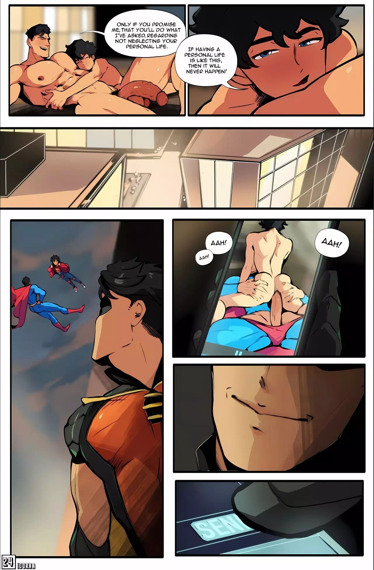 Yaoi porn comics Super Sons – Superboy » Page 7