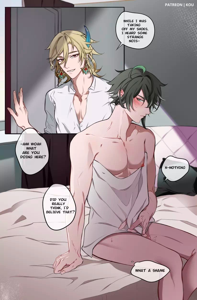 Yaoi porn comics Genshin Impact – My Roommate. Pairing: Kaveh \u0026 Alhaitham »  Page 2