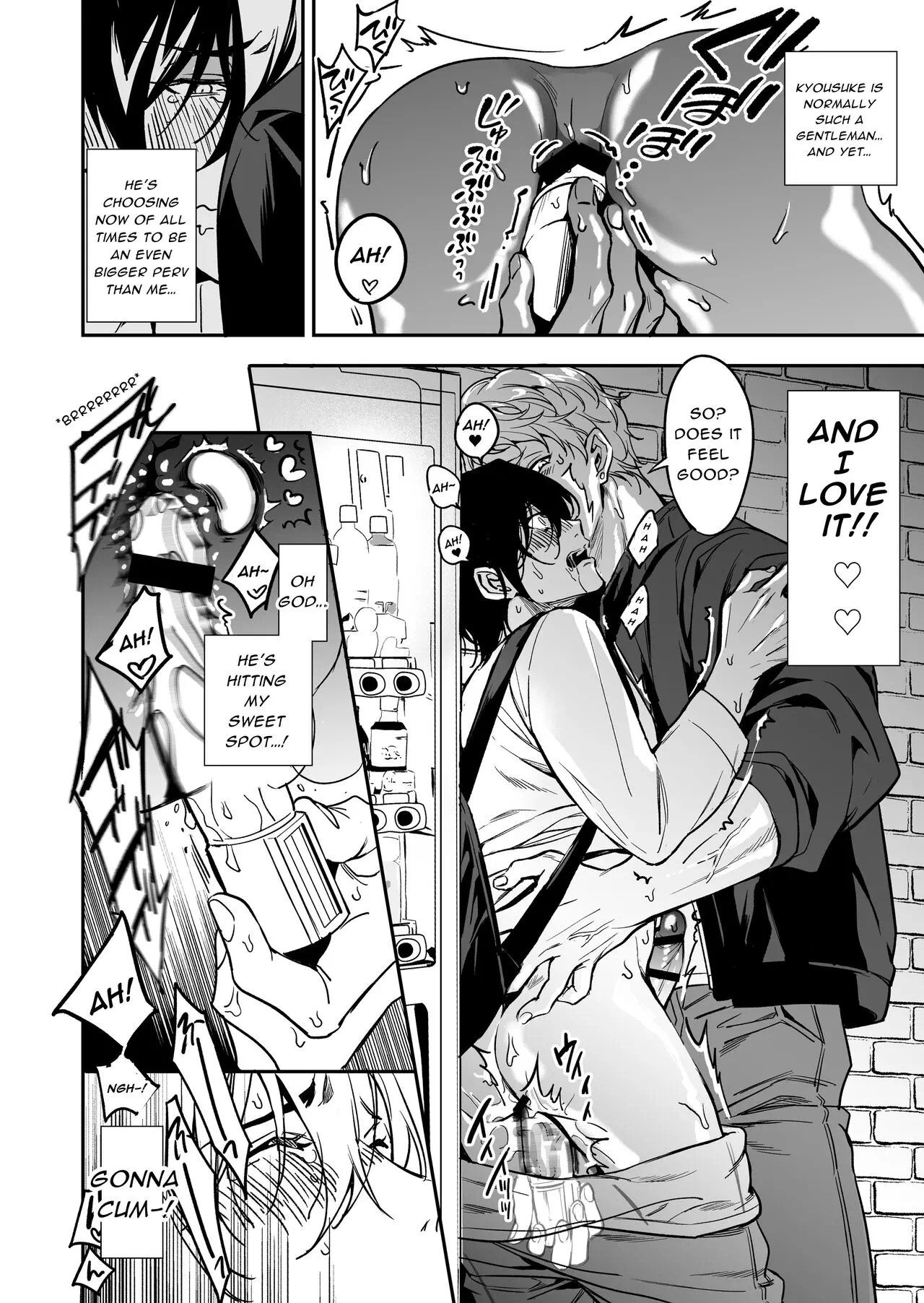Yaoi hentai manga Diligent Student Doesn&039;t Want His Naughty Lesson...