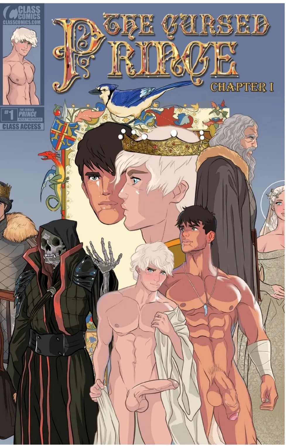 Yaoi porn comics The Cursed Prince. Part 1