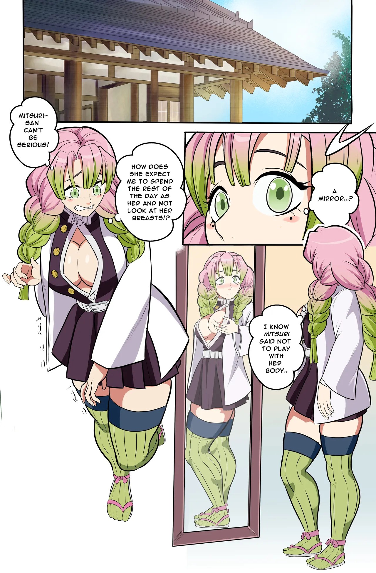 Yuri porn comics Kimetsu no Yaiba - Swap like a Demon!