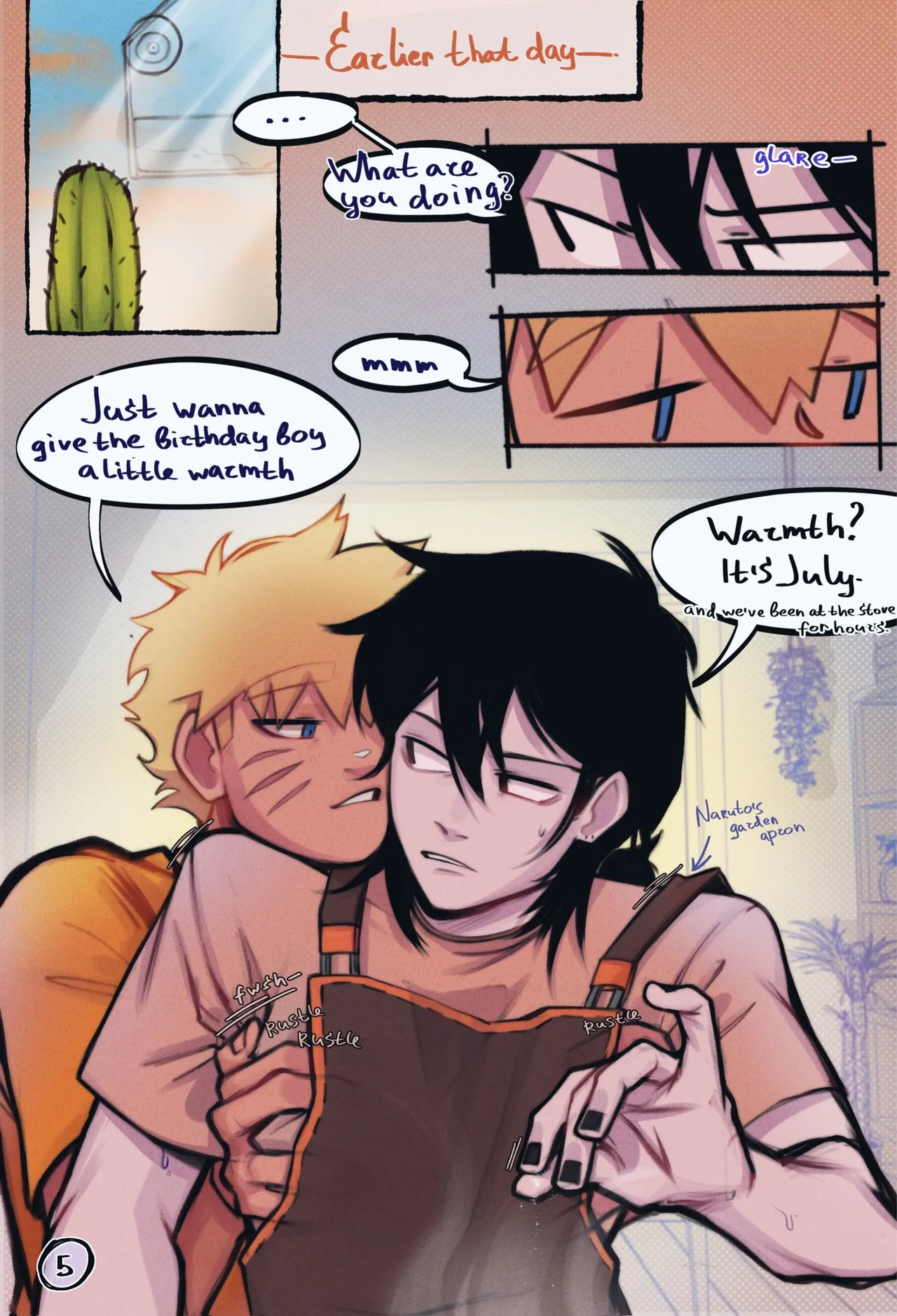 Yaoi porn comics Naruto – Happy Birthday, Sasuke-kun » Page 2
