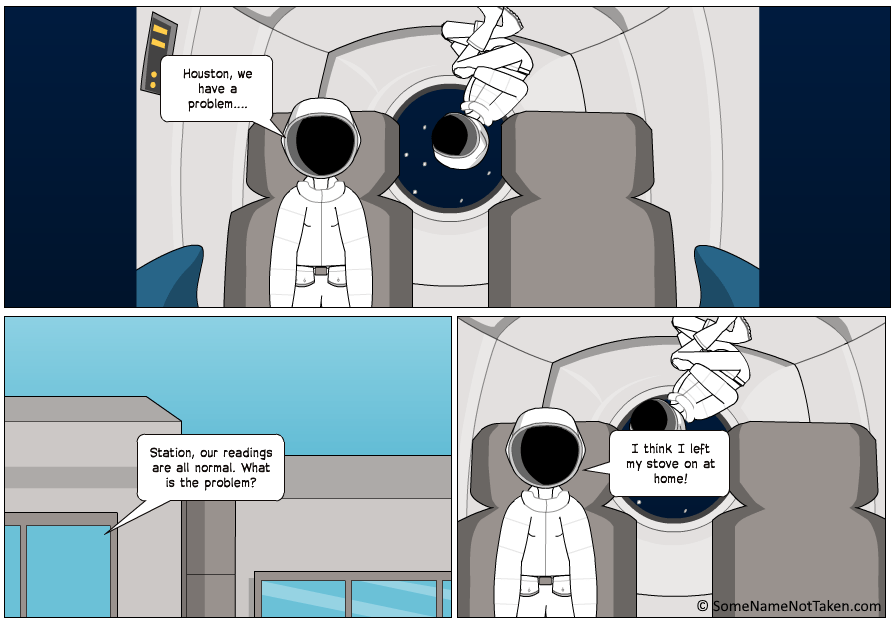 Houston, we have a problem...