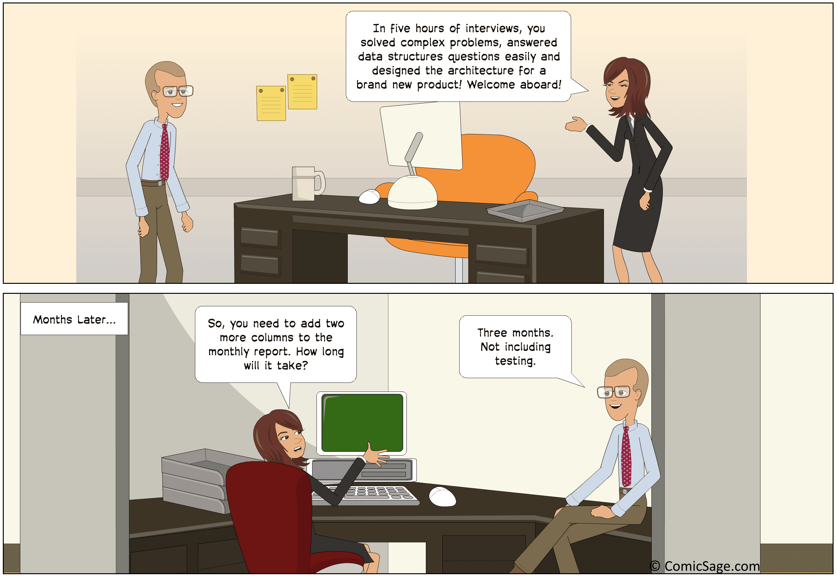 Interview Vs Reality