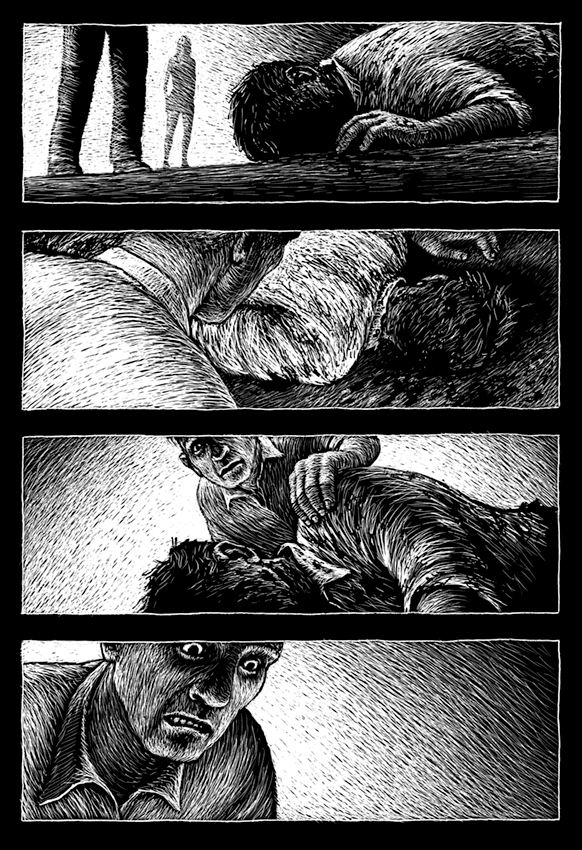 Review DARK COUNTRY graphic novel by Thomas Ott, Tab Murphy and Thomas Jane Comics Grinder